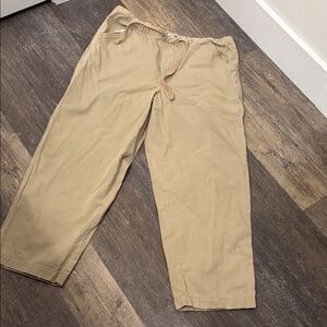 Structure Men's Tan Drawstring Chinos